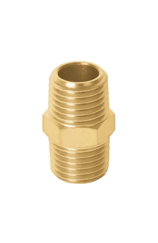 BRASS NIPLE HOSE CONNECTOR