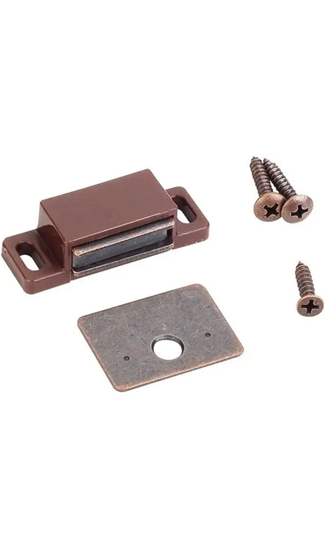 SINGLE MAGNETIC CABINET CATCH BROWN 15 LB
